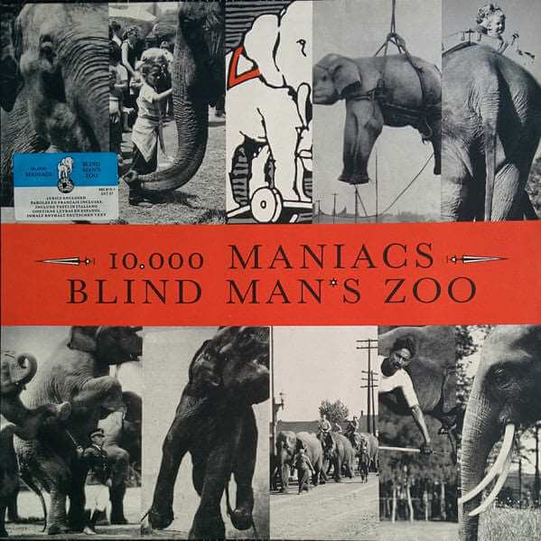10,000 Maniacs  - Blind Man's Zoo - VG+VG - Ad-Astra Records