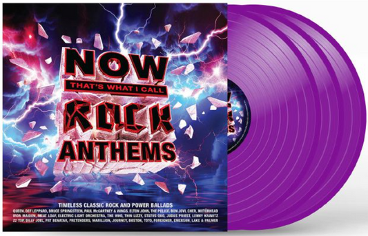 Various. NOW Rock Anthems (Triple Purple Vinyl)