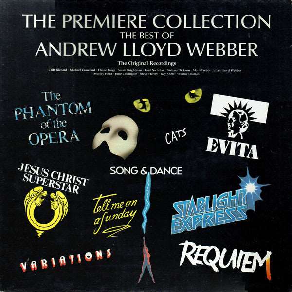 Andrew Lloyd Webber  - The Premier Collection - VG+VG+ - Ad-Astra Records