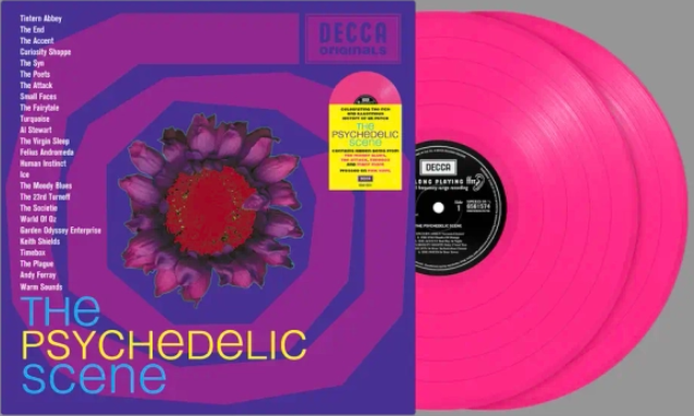 Various. The Psychedelic Scene (Double Pink Vinyl)