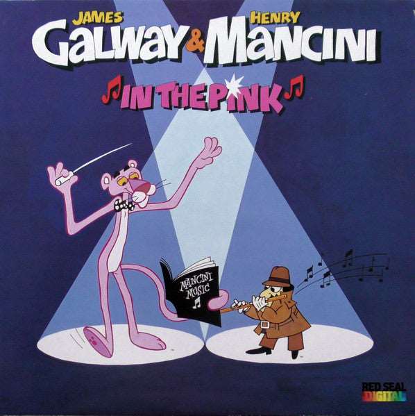 James Galway & Henry Mancini  - In The Pink - VG+VG - Ad-Astra Records