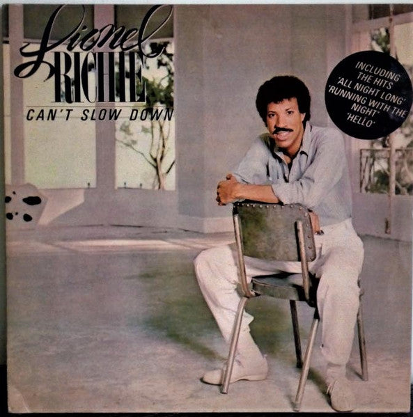 Lionel Richie. Can't Slow Down ( Gatefold ) VG+VG