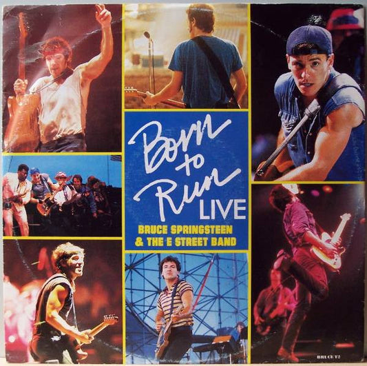 Bruce Springsteen. Born To Run Live 12" Single 45 rpm VG+VG