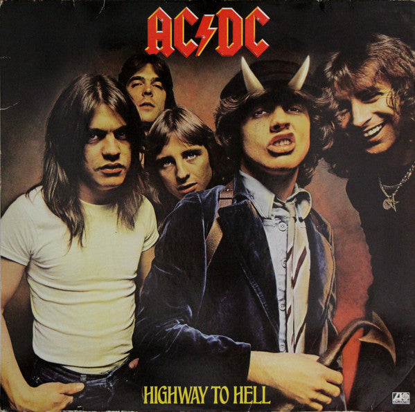 AC/DC Highway To Hell Ltd Edition Fluorescent Pink Vinyl VG+VG+ 