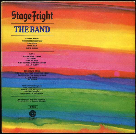 The Band - Stage Fright ( Re Press Gatefold ) - VG+VG - Ad-Astra Records