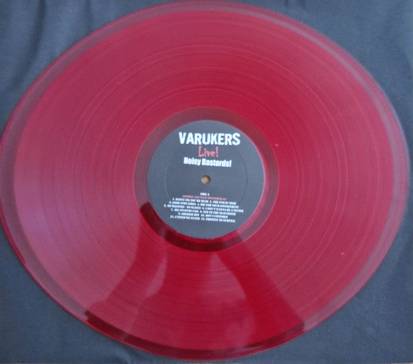 Varukers. Noisy Bastards ! ( Translucent Red Vinyl )