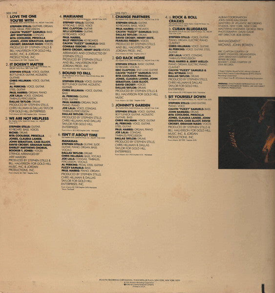 Stephen Stills. Still Stills The Best Of Stephen Stills VG+VG