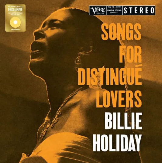 Billie Holiday. Songs For Distingue Lovers ( Yellow Vinyl ) VG+VG+