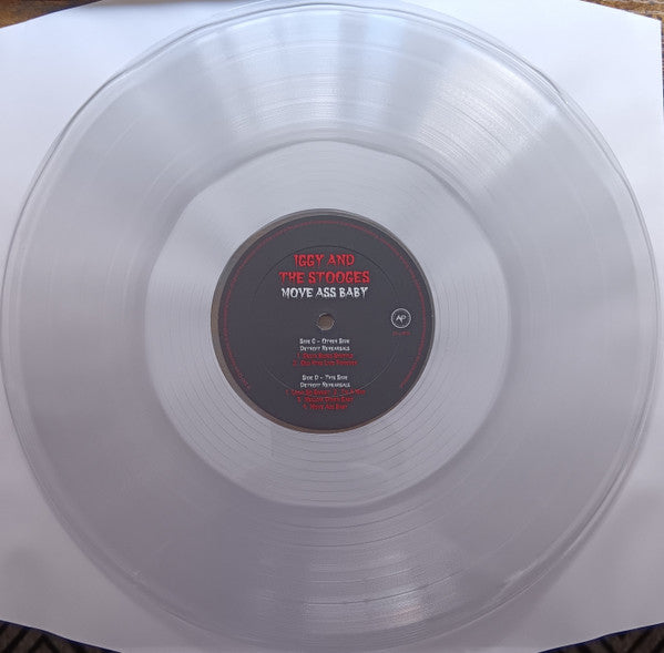 Iggy And The Stooges. Move Ass Baby ( Clear Vinyl )