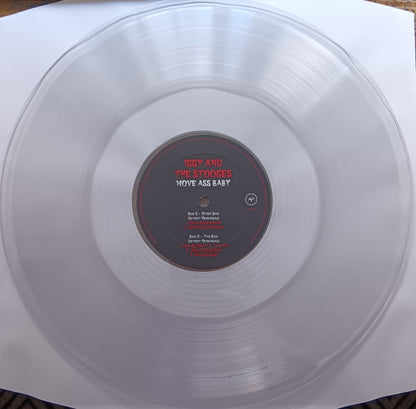 Iggy And The Stooges. Move Ass Baby ( Clear Vinyl )