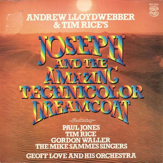 Andrew Lloyd Webber, Tim Rice, Paul Jones - Joseph And The Amazing Technicolour Dreamcoat (M C F 2544 Stereo ) - VG+VG - Ad-Astra Records