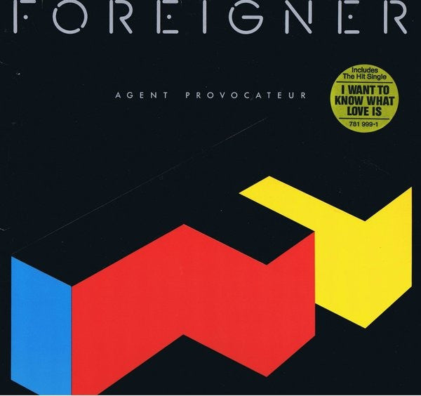 Foreigner. Agent Provocateur ( Embossed ) VG+VG