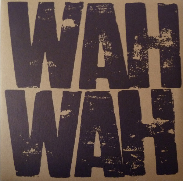 James. WAH WAH ( Ltd Edition 316 / 500 Clear Vinyl ) VG+VG