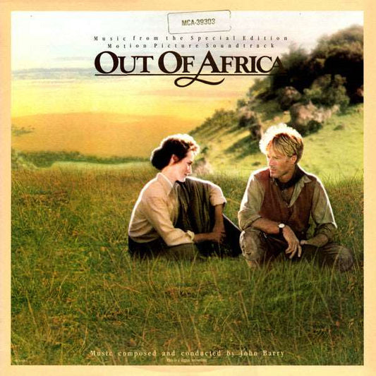 John Barry - Out Of Africa Music From The Motion Picture Soundtrack - VG+G+ - Ad-Astra Records