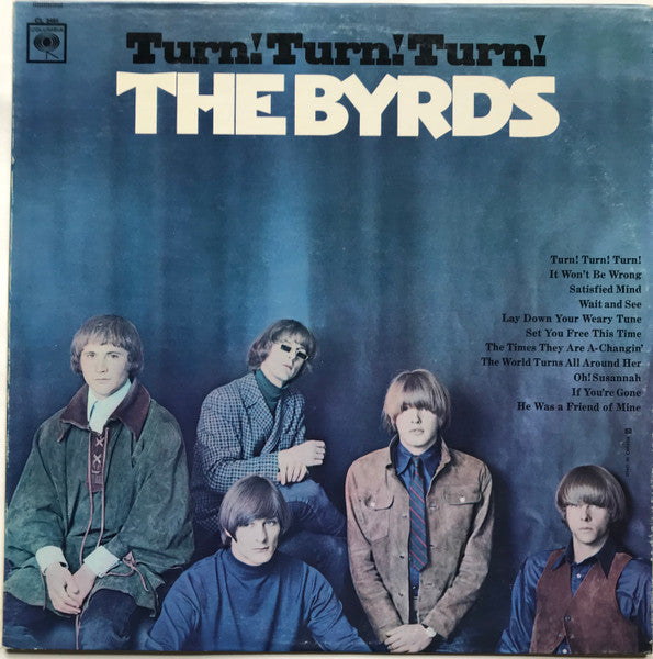 The Byrds. Turn! Turn! Turn! ( Santa Maria Pressing ) VG VG