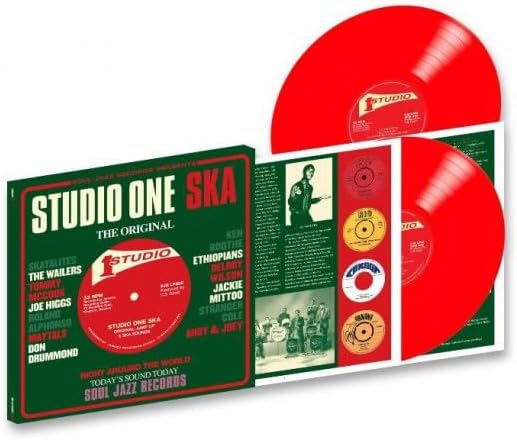 Various Artists. Studio One Ska ( Ltd Edition Red Double Vinyl )