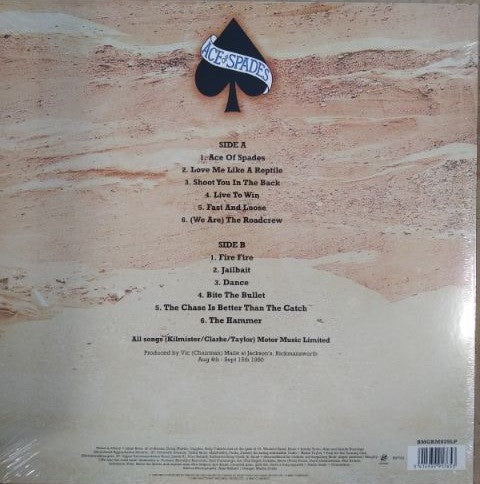 Motorhead. Ace Of Spades ( Re Issue )