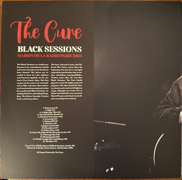 The Cure. Black Sessions - Maison De La Radio Paris 2004 ( Ltd Edition Double Grey Vinyl )