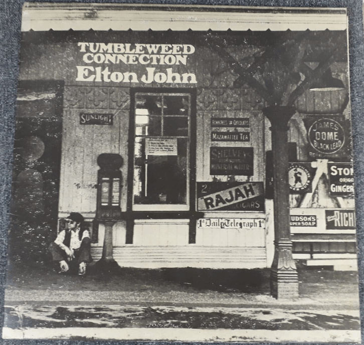 Elton John - Tumbleweed Connection ( Translucent Red & Booklet ) - VG+VG - Ad-Astra Records