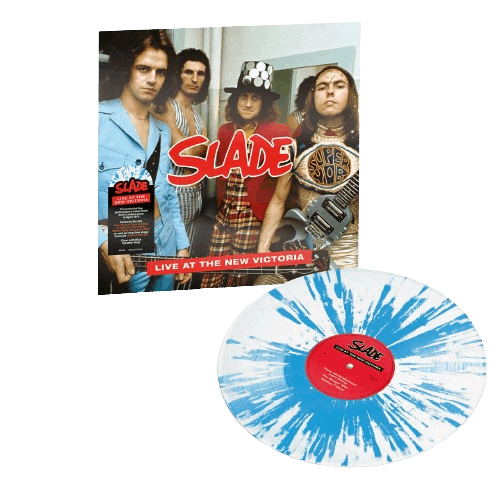 Slade - Live at The New Victoria (Ltd Clear Blue Splatter Vinyl)