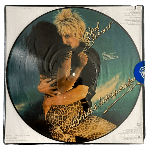 Rod Stewart  - Blondes Have More Fun PIcture Disc - VG+VG