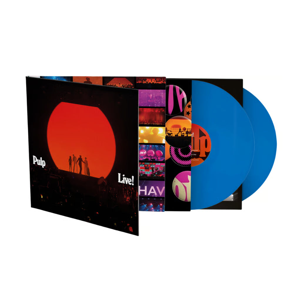 Pulp. Live! Blue ( Ltd Edition Double Blue Vinyl ) Release Date 28th August.