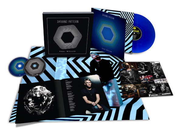 Paul Weller. Saturns Pattern (  Deluxe Edition, Limited Edition Vinyl, LP, Album, 180 Gram, Blue CD, Album, Deluxe Edition DVD, DVD-Video ) VG+VG+