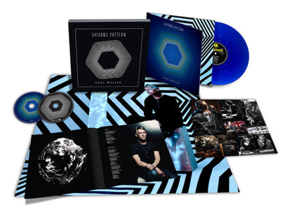 Paul Weller. Saturns Pattern (  Deluxe Edition, Limited Edition Vinyl, LP, Album, 180 Gram, Blue CD, Album, Deluxe Edition DVD, DVD-Video ) VG+VG+