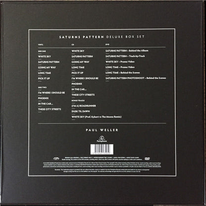 Paul Weller. Saturns Pattern (  Deluxe Edition, Limited Edition Vinyl, LP, Album, 180 Gram, Blue CD, Album, Deluxe Edition DVD, DVD-Video ) VG+VG+