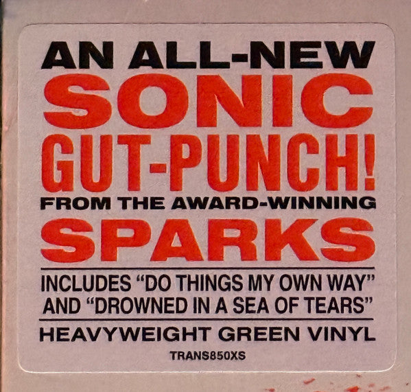 Sparks. MAD! ( Ltd Edition Green Vinyl )