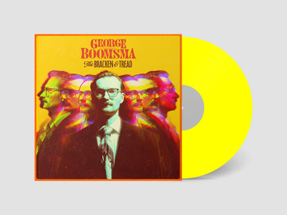 George Boomsma. The Bracken And Tread ( Ltd Edition Signed Yellow Vinyl ) - Ad-Astra Records