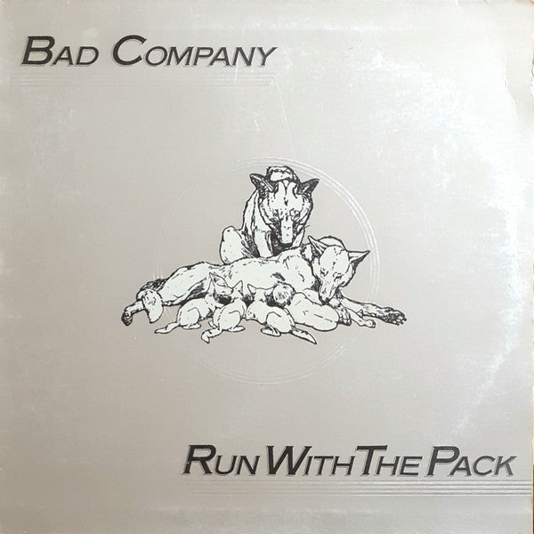 Bad Company  - Run With The Pack - VG+VG+ - Ad-Astra Records