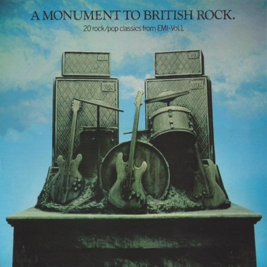 Various - A Monument To British Rock 20 Rock/Pop Classics - VG+VG+ - Ad-Astra Records