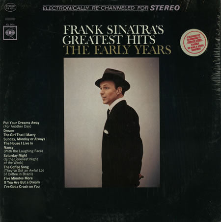 Frank Sinatra - Greatest Hits The Early Years - VG+VG - Ad-Astra Records