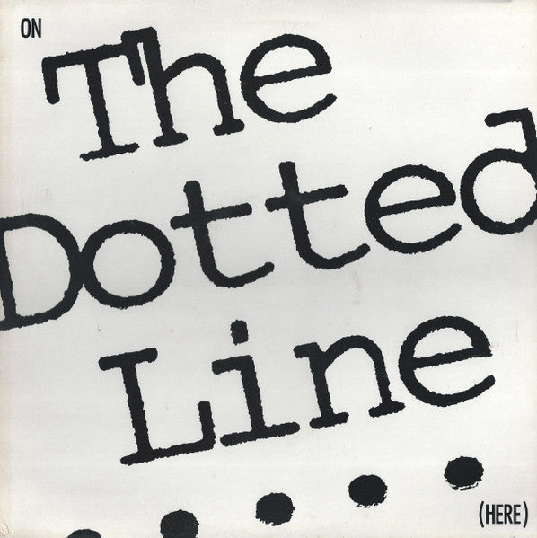 Various  - The Dotted Line (Here) - VG+VG - Ad-Astra Records