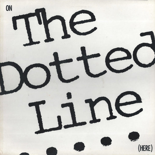 Various  - The Dotted Line (Here) - VG+VG - Ad-Astra Records