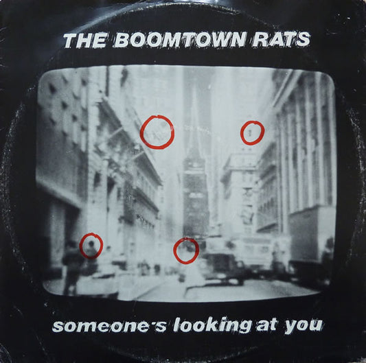 The Boomtown Rats  - Someone's Looking At You 12" Single - VG+VG - Ad-Astra Records