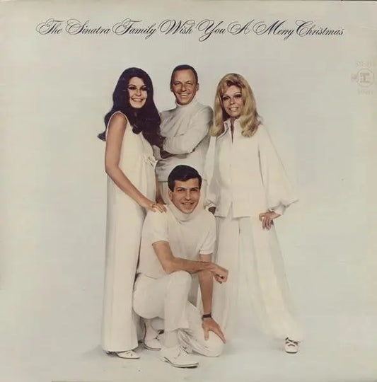 Frank Sinatra - The Sinatra Family Wish You A Merry Christmas - VG+VG - Ad-Astra Records