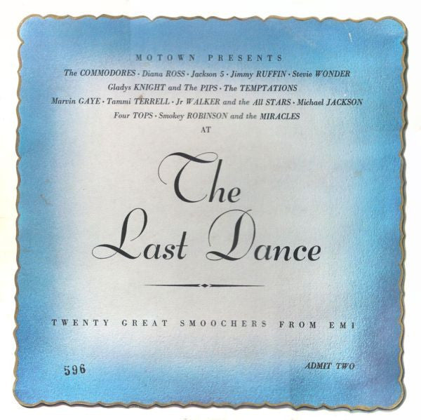 Various Motown - The Last Dance - VG+VG - Ad-Astra Records