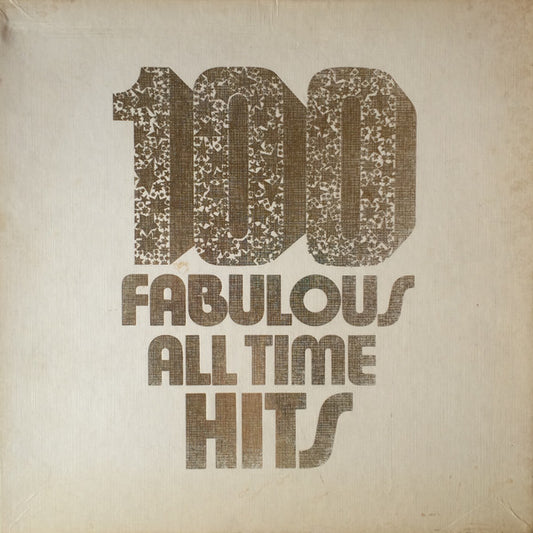 Various - 100 Fabulous All Time Hits ( 6 LP Box Set ) - VG+VG - Ad-Astra Records