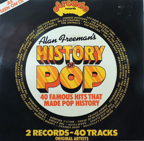 Various - Alan Freemans' History Of Pop 2xLP - VGVG - Ad-Astra Records