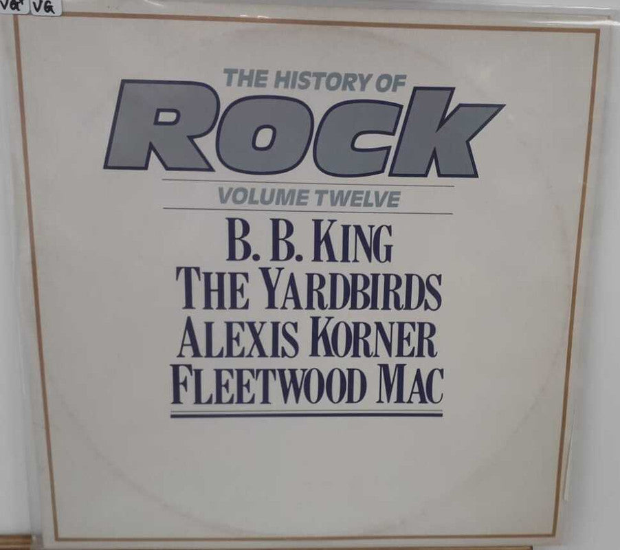 Various - The History Of Rock 2xLP: Volume 12 - VG+VG - Ad-Astra Records