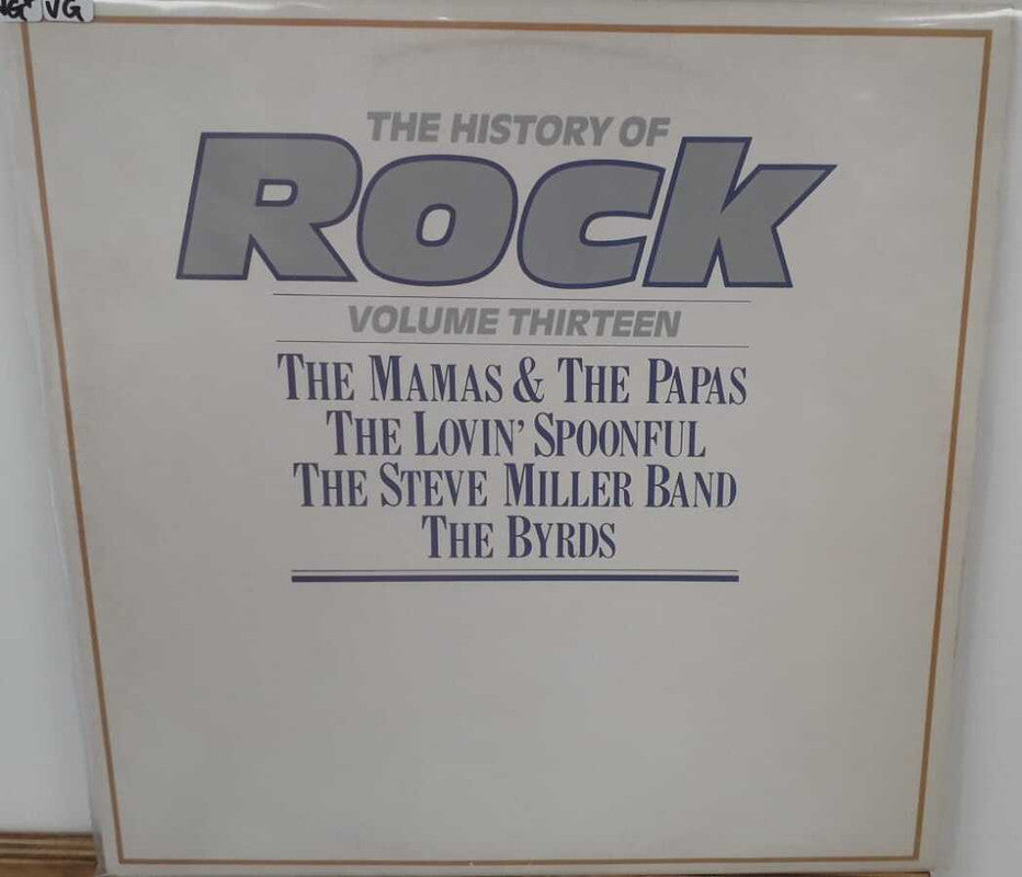 Various - The History Of Rock 2xLP: Volume 13 - VG+VG - Ad-Astra Records