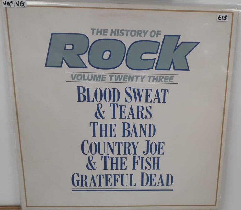 Various - The History Of Rock 2xLP: Volume 23 - VG+VG - Ad-Astra Records